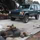 $600 XJ: Proud recipient of a new lift kit, but still borderline-undriveable thanks to driveline vibrations.